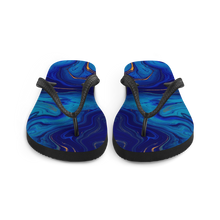 Blue Marble Flip-Flops by Design Express