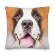 Saint Bernard Dog Premium Pillow by Design Express