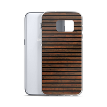 Horizontal Brown Wood Samsung Case by Design Express