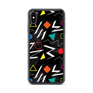 iPhone XS Max Mix Geometrical Pattern iPhone Case by Design Express
