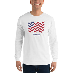 S America "Barley" Long Sleeve T-Shirt by Design Express