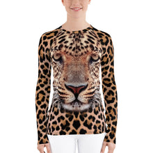 XS Leopard "All Over Animal" Women's Rash Guard by Design Express