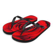 S Fresh Red Rose Flip-Flops by Design Express