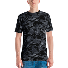 XS Dark Grey Digital Camouflage Men's T-shirt by Design Express