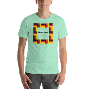 Heather Mint / S Germany "Mosaic" Unisex T-Shirt by Design Express