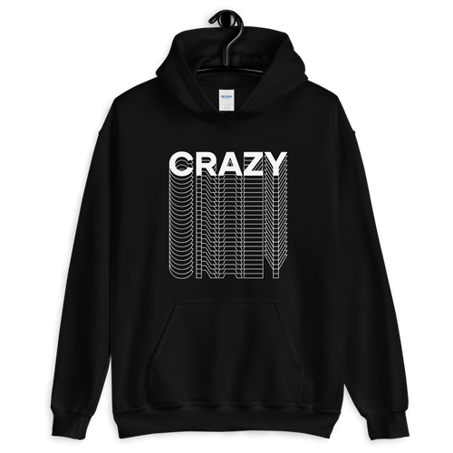 S Crazy Layered Unisex Hoodie by Design Express