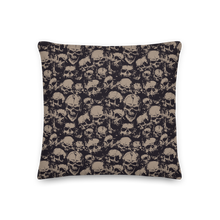 18×18 Skull Pattern Premium Pillow by Design Express