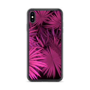 iPhone XS Max Pink Palm iPhone Case by Design Express