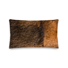 Default Title Bison Fur Rectangle Premium Pillow by Design Express
