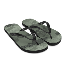 Army Green Catfish Flip-Flops by Design Express