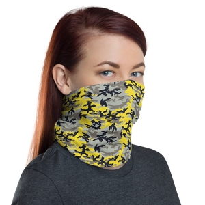 Stinger Yellow Camo Neck Gaiter Masks by Design Express
