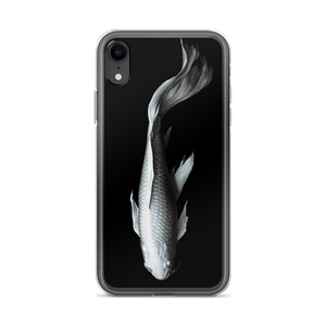 iPhone XR White Koi Fish iPhone Case by Design Express