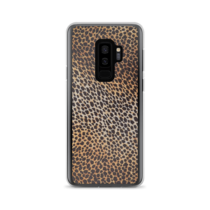 Samsung Galaxy S9+ Leopard Brown Pattern Samsung Case by Design Express