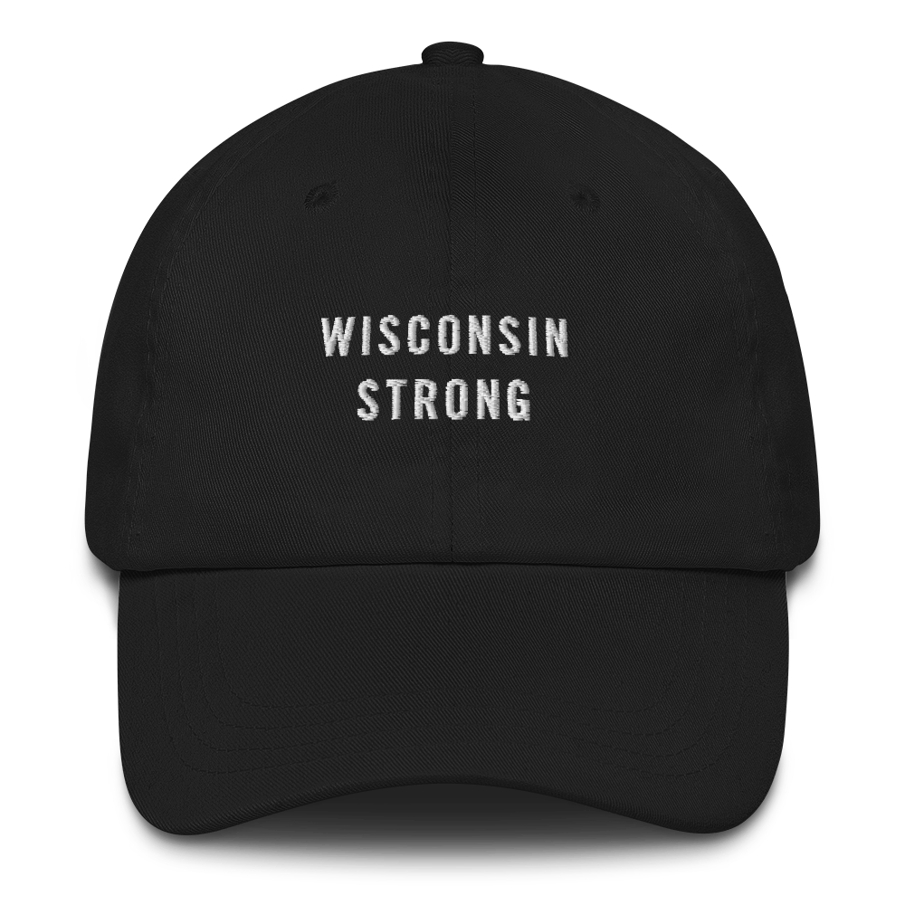 Default Title Wisconsin Strong Baseball Cap Baseball Caps by Design Express
