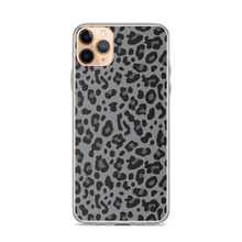 iPhone 11 Pro Max Grey Leopard Print iPhone Case by Design Express