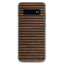 Samsung Galaxy S10+ Horizontal Brown Wood Samsung Case by Design Express