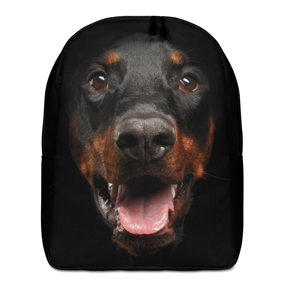 Default Title Doberman Dog Minimalist Backpack by Design Express