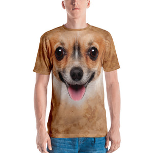 XS Chihuahua Dog "All Over Animal" Men's T-shirt All Over T-Shirts by Design Express