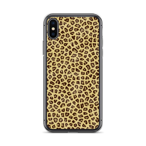iPhone X/XS Yellow Leopard Print iPhone Case by Design Express