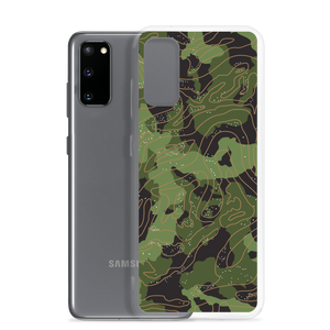 Green Camoline Samsung Case by Design Express