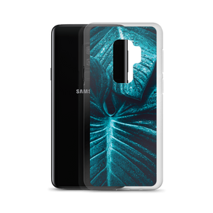 Turquoise Leaf Samsung Case by Design Express
