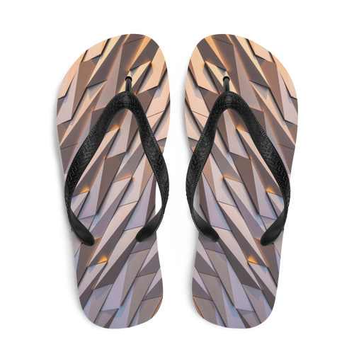 Abstract Metal Flip-Flops by Design Express