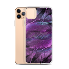 Purple Feathers iPhone Case by Design Express