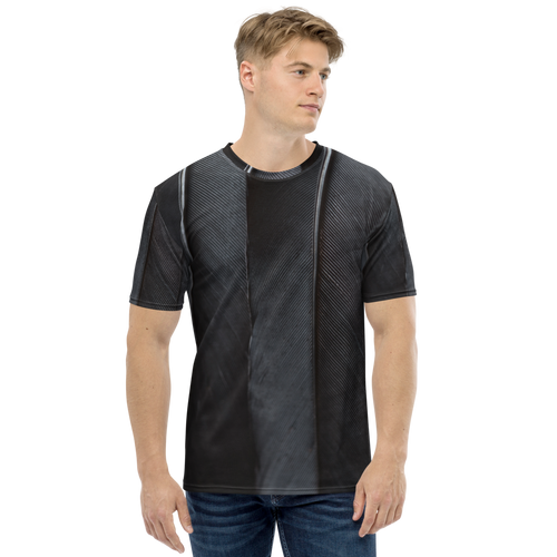 XS Black Feathers Men's T-shirt by Design Express