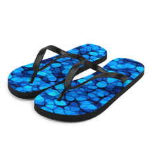 S Crystalize Blue Flip-Flops by Design Express