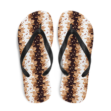 Gold Baroque Flip-Flops by Design Express