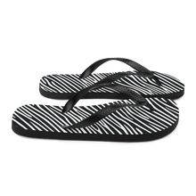 Zebra Print Flip-Flops by Design Express