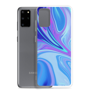 Purple Blue Watercolor Samsung Case by Design Express