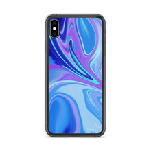 iPhone XS Max Purple Blue Watercolor iPhone Case by Design Express