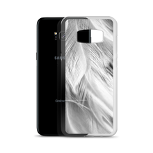 White Feathers Samsung Case by Design Express