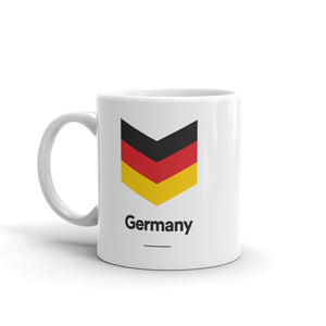 Germany "Chevron" Mug Mugs by Design Express