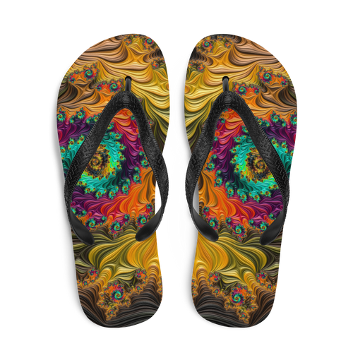 Multicolor Fractal Flip-Flops by Design Express