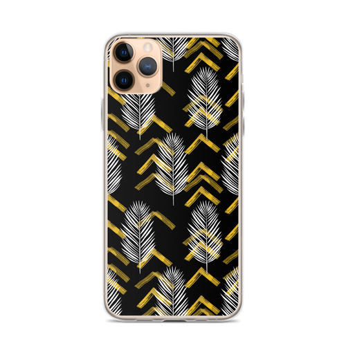 iPhone 11 Pro Max Tropical Leaves Pattern iPhone Case by Design Express