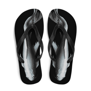 White Koi Fish Flip-Flops by Design Express