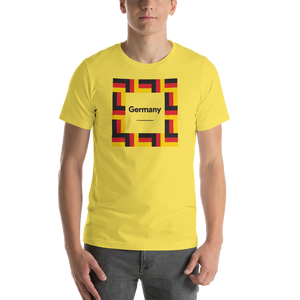 Yellow / S Germany "Mosaic" Unisex T-Shirt by Design Express
