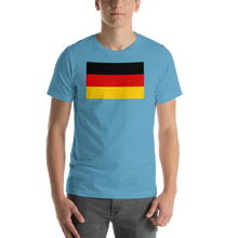 Ocean Blue / S Germany Flag Short-Sleeve Unisex T-Shirt by Design Express