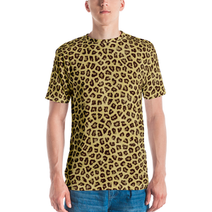 Yellow leopard print 2024 shirt
