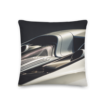 18×18 Grey Automotive Square Premium Pillow by Design Express