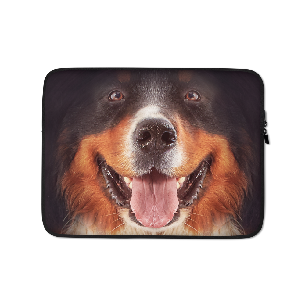 13 in Bernese Montain Dog Laptop Sleeve by Design Express