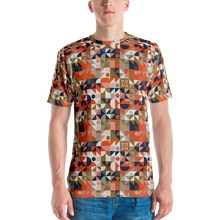 XS Mid Century Pattern Men's T-shirt by Design Express