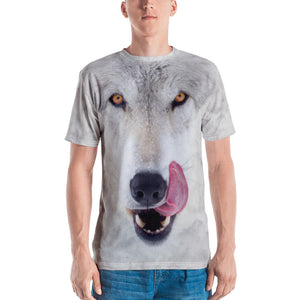 XS Wolf "All Over Animal" Men's T-shirt All Over T-Shirts by Design Express