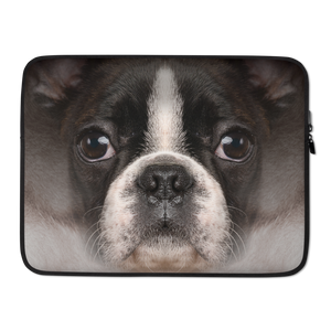 15 in Boston Terrier Dog Laptop Sleeve by Design Express