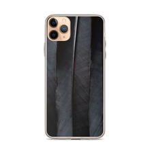 iPhone 11 Pro Max Black Feathers iPhone Case by Design Express