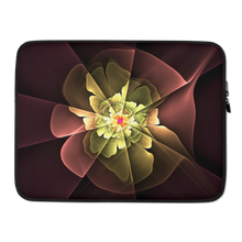 15 in Abstract Flower 04 Laptop Sleeve by Design Express