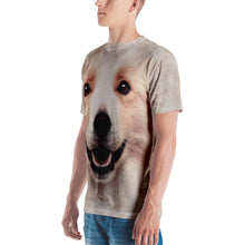 Border Collie 03 "All Over Animal" Men's T-shirt All Over T-Shirts by Design Express