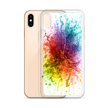 Rainbow Paint Splash iPhone Case by Design Express